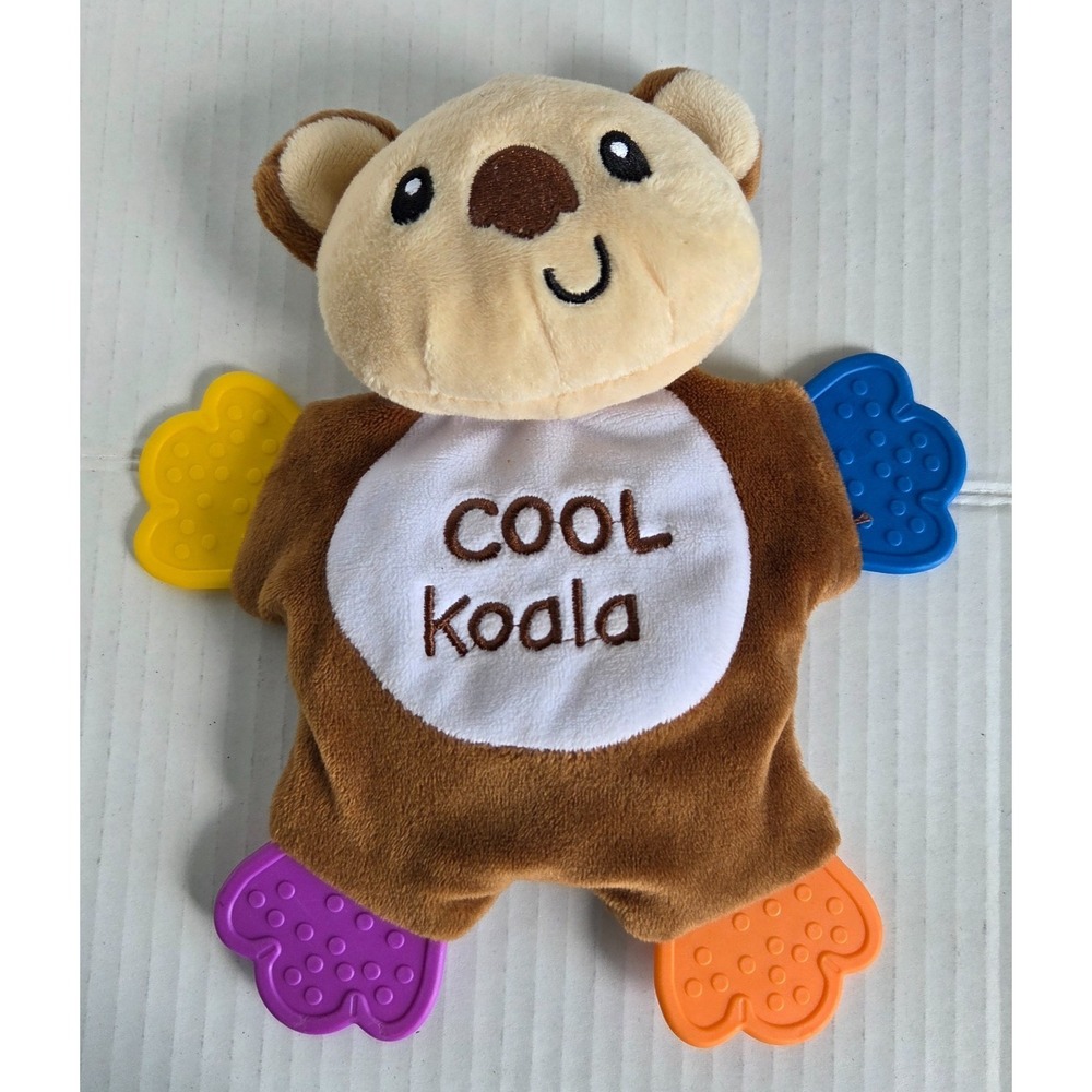 Playtex Cribmate Cool‎ Koala Crinkle Teether Lovey Plush Stuffed Animal 8"